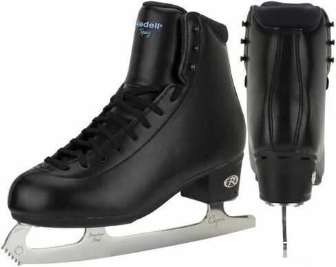 Riedell Skates - Topaz Adult Ice Skates - Competitive Figure Ice Skates with Stainless Steel Capri Blade in Kuwait