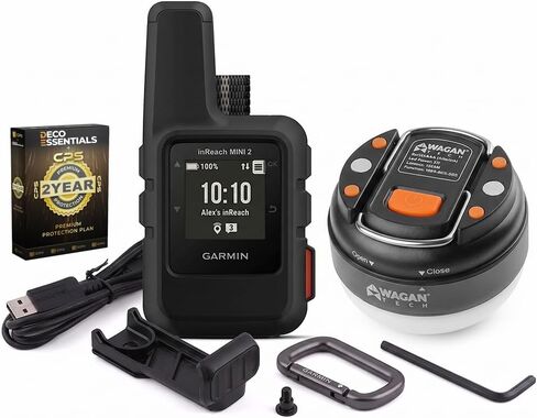 Garmin 010-02602-00 inReach Mini 2 Portable Satellite Communicator/GPS Navigator, Flame Red Bundle with 2 YR Premium Extended Service Protection Plan in Kuwait
