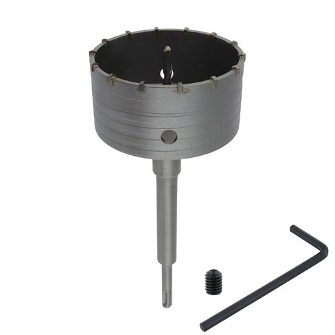3-1/3"/85mm Cement Hole Saw Wall Stone Hole Saw with Shank Connecting Rod for Concrete Cement Brick in Kuwait