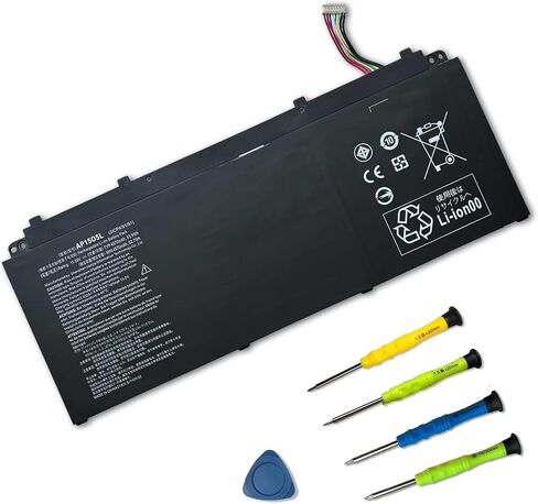 SUNNEAR AP15O5L Laptop Battery Replacement for Acer Chromebook R13 CB5-312T Aspire S13 S5-371 Acer Swift 5 SF514-51 SF515-51T Predator Triton 700 PT715-51 Spin 5 SP513-52N SP513-52NP AP1505L in Kuwait