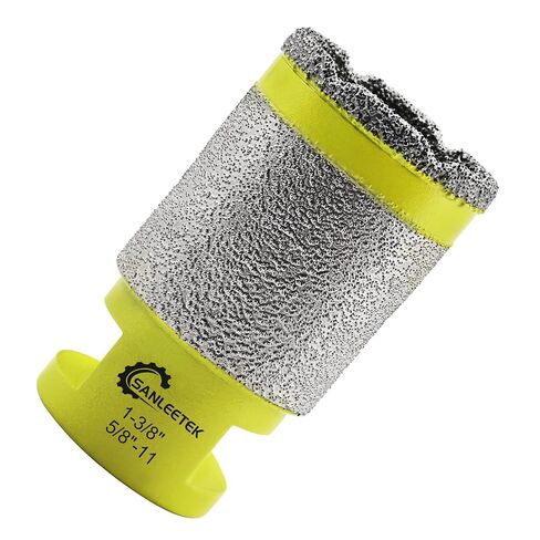Diamond Drill Milling Bits 2"(50mm) - SANLEETEK Tile Hole Saw Cutter Drilling Grinding for Porcelain Ceramic Tile Granite Marble Artificial Stone 5/8''-11 Thread in Kuwait