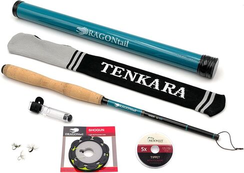 DRAGONtail Kaida zx320 Multi-Length Tenkara Pack Rod in Kuwait