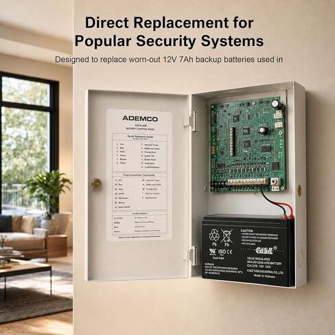 Casil 12V 7AH CA1270 Security Systems 623 Replacement Battery 12V 7Ah in Kuwait