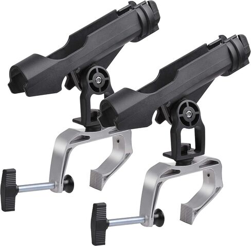 Fishing Rod Holders for Boat Adjustable Fishing Pole Holder with Large Clamp Folding Rod Racks Holder in Kuwait