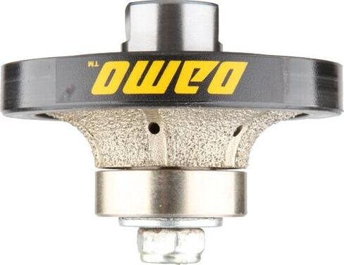 DAMO B20 1.9 سم Demi Bullnose نصف Bullnose Round Diamond Hand Profiler Bit Profile مع 5/8-11 خيط لحافة خرسانية من الجرانيت الرخام in Kuwait