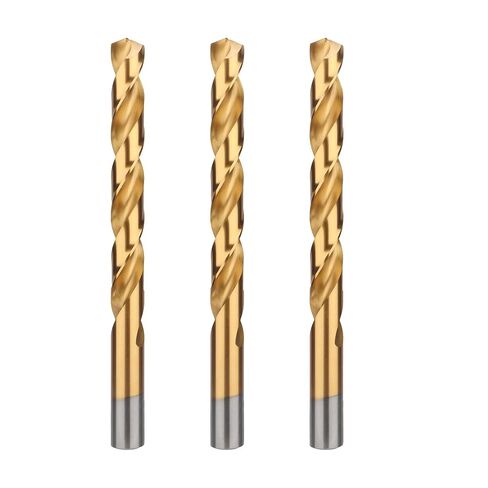 60pcs Titanium Drill Bit Set(3/64"-1/8"), HSS Metal Jobber Length Twist Drill Bits, 135° Split Point, Suitable for Drilling in Metal, Plastic, Wood in Kuwait