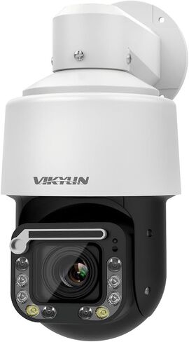 VIKYLIN 5MP Bullet PoE IP Camera,Security IP Camera Outdoor Indoor,Full Color F1.0 Super-Aperture,Smart Motion Detection, SD Card Slot(up to 256GB) 2.8mm Lens,IP67,Compatible for Hikvision in Kuwait