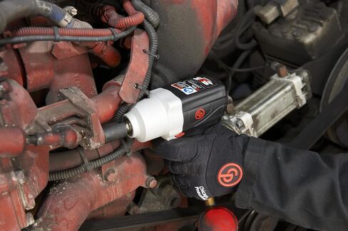 Chicago Pneumatic CP7729 Air Impact Wrench (3/8 Inch), Air Impact Gun Industrial Repair & Assembly Tool, Pistol Handle, Twin Hammer, Max Torque Output 415 ft. lbf/563 Nm, 9400 RPM in Kuwait