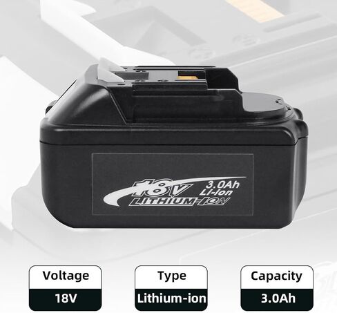 3.0Ah 18 Volt Battery Replace for Makita 18V Battery BL1830 BL1830B, Compatible with makita 18v Battery Chargers and Cordless Power Tools in Kuwait