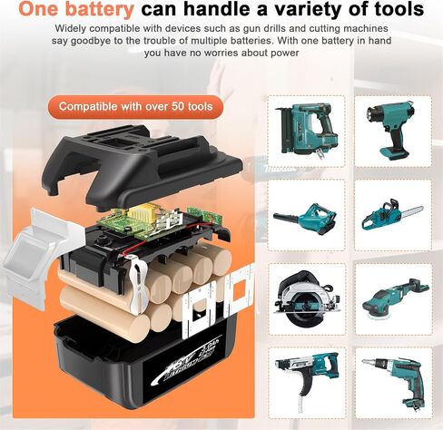3.0Ah 18 Volt Battery Replace for Makita 18V Battery BL1830 BL1830B, Compatible with makita 18v Battery Chargers and Cordless Power Tools in Kuwait