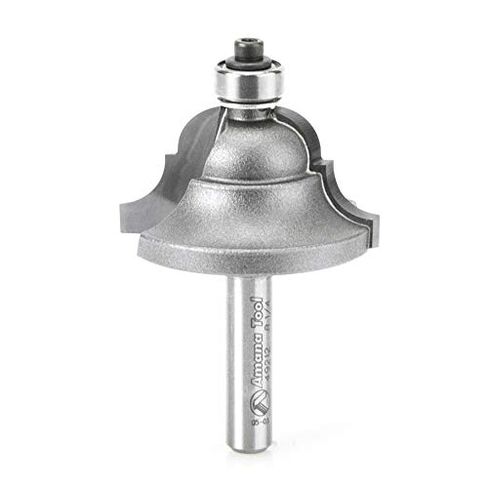 Amana Tool - 49212 Carbide Tipped Double Roman Ogee 1/4 Radius x 1-3/8 Dia x 7/8 x 1/4 Inc in Kuwait