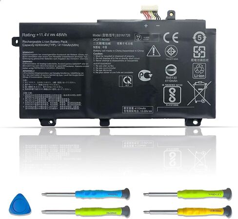 ASODI L97300-005 HW03XL 41.04Wh Laptop Battery Replacement for HP Pavilion 15-EG 15-EG00000 15-EH 15-EH0090WM DF15 Series L96887-421 L96887-AC1 L96887-1D1 HSTNN-IB90 HSTNN-LB8U HSTNN-OB2A HWO3XL in Kuwait
