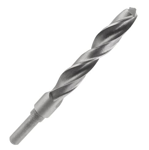 9/16" (14mm) Reduced Shank Drill Bit, 1/2" Shank High Speed Steel Drill Bit, 118 Degree Split Point Industrial Drill Bit for Copper Wood Home DIY Projects in Kuwait