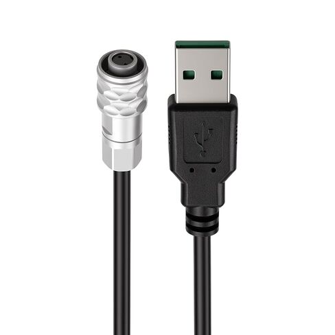 ZBLZGP USB to SF610 Weipu 2 Pin Female Power Cable for BMPCC 4K Blackmagic Pocket Cinema Camera (50cm) in Kuwait