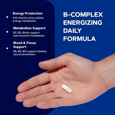 GNC B-Complex + Energy - 120 Capsules in Kuwait