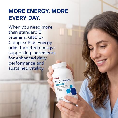 GNC B-Complex + Energy - 120 Capsules in Kuwait