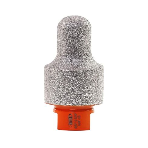 BGTEC Diamond Finger Bit 3/8" 10mm Vacuum Brazed Diamond Milling Bit Enlarging and Shaping Round Bevel Existing Holes for Tile Stone Porcelain Hard Ceramic Marble Granite Countertop in Kuwait