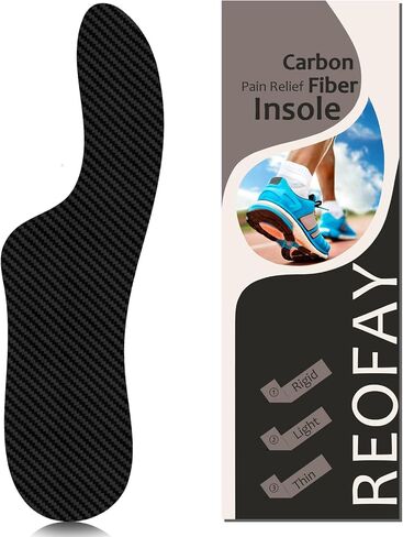 Morton’s Extension Orthotic, Carbon Fiber Insole Rigid Recovery Shoe Insert Plate for Men Women Morton's Toe, Turf Toe, Hallux Limitus, Hallux Rigidus, Arthritis, Broken Big Toe, 225 mm 1 Piece in Kuwait