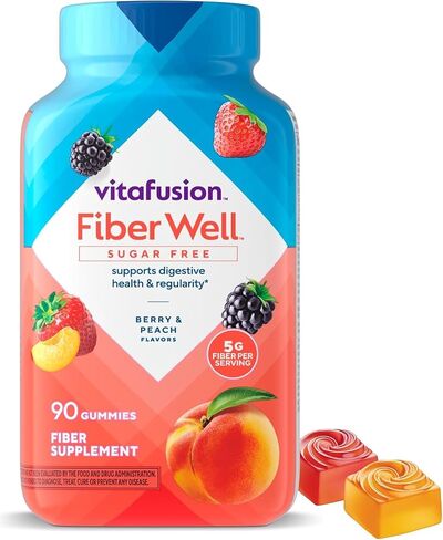 Vitafusion Fiber Well Gummy Vitamins, 90 Count (Packaging May Vary) in Kuwait