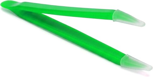 Soft Contact Lenses Remover and Insertion Tweezer - Green Color For Removing and Inserting Contact lenses Green With Soft Silicone Tips - Easy To Carry And Use With Anti-Slip Surface Green in Kuwait