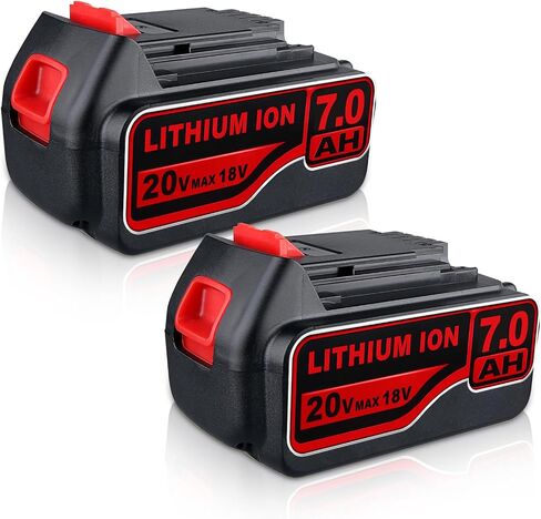 VANTTECH 2PACK LBXR20 20V 3.0Ah Replacement for Black+Decker 20V Battery 20V Max Lithium LB20 LBX20 LST220 LBXR2020-OPE LBXR20B-2 LB2X4020 Compatible with Black+Decker 20V Cordless Tool Battery in Kuwait