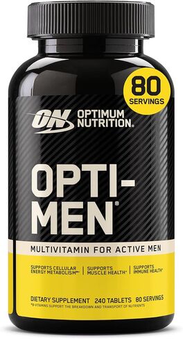 Optimum Nutrition Opti-Men Daily Multivitamin Supplement, 240 Count in Kuwait