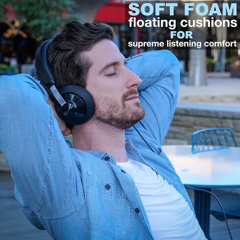 Philips Wired Headphones Studio Monitor & Mixing DJ Stereo Headsets Over Ear Headphones Wired Noise Isolation with High Resolution Audio, Deep Bass and Superior Comfort in Kuwait