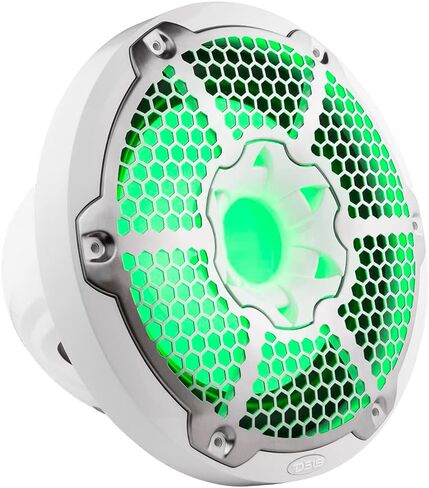 DS18 CF10SUB Black 10 Inch 10" Hydro Marine/ATV/UTV Weather Proof Subwoofer (with Integrated RGB Lights-600W Max/300W RMS) in Kuwait