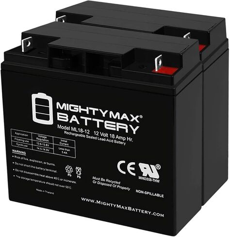 ML18-12 - 12V 18AH Rechargeable Battery for Champion Generator 9000 7000 in Kuwait