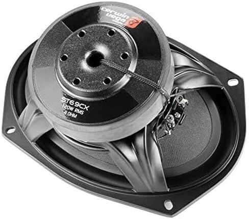 Cerwin-Vega ST69CX Dual Marine Speakers with 250 watts Max Power and 125 watts RMS, 2-Way Marine Coaxial Speakers, Black, 2 Units in Kuwait