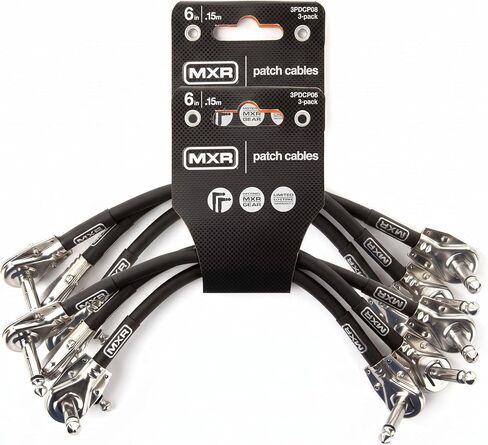 MXR Patch Cable 6 in|15 cm - 3 Pack (3PDCP06) in Kuwait