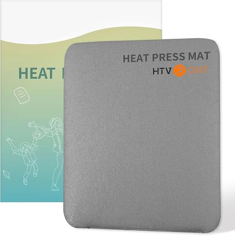 HTVRONT Heat Press Mat 15"x15" - Double Sided Pad for Craft Vinyl Ironing in Kuwait