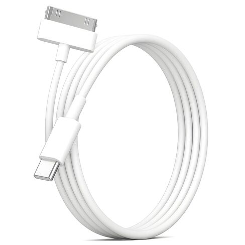 Arbove USB-C إلى 30 Pin Cable، 3ft Type-C إلى 30 Pin Cable Mains Charging Sync Old Pad Phone Pod in Kuwait