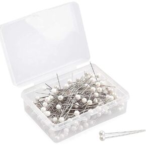 Push Pins, Map pins 600 PCS 1.5 in Pearlized Ball Head Pins Straight Pins Sewing Pins for DIY Sewing Crafts in Kuwait