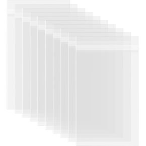 Golden State Art, Pack of 50 Acid-Free Crystal Clear Sleeves Storage Bags for Framing Mats Mattes (8 3/8 x 10 1/8 inches) in Kuwait