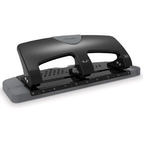 Swingline 2 Hole Punch، Hole Puncher، SmartTouch مع دليل الحواف، سعة 20 ورقة، تتطلب قوة منخفضة، أسود/رمادي، 6 عبوات (74135CS) in Kuwait