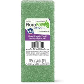 FloraCraft FloraFōM Block 2 Inch x 3.9 Inch x 7.75 Inch Green in Kuwait