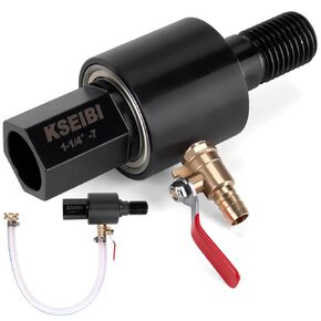 KSEIBI Water Core Bit Adapter, 1-1/4-7 Female, Water Swivel Adapter, Core Bit Connector, Essential Water Well Drilling Equipment, Well Water Drilling Equipment in Kuwait