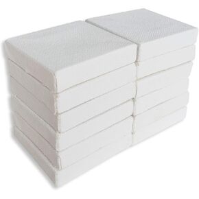 LWR CRAFTS Mini Stretched Canvas 3" X 4" Pack of 10 in Kuwait