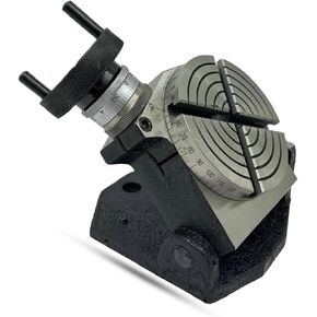 Assorts 4" Inches (100 mm) 4 slots Tilting Rotary Table for Milling Machines in Kuwait