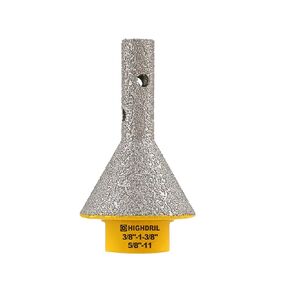 HIGHDRIL Diamond Beveling Chamfer Bit - Diamond Countersink Finger Bit for 4/5"-2" (20-50mm) Hole Enlarging Shaping Trimming in Porcelain Ceramic Tile Granite Marble Quartz in Kuwait