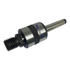 BLUEFOX TOOLS Woodworking LTCA18 Live Tailstock Chuck Adapter to 1" x 8tpi Thread with #2 Morse Taper Mount | Dimensions - 8.5 x 3 x 2.5 Inches | Threaded Lathe Tool Accessories | REVOLVING CENTER MT2 in Kuwait