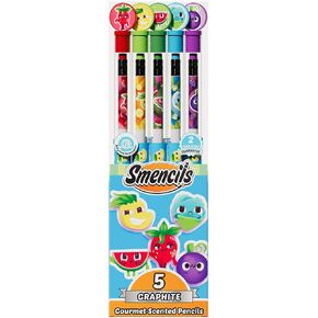 Scentco Spring Smencils (2 Pack) - HB #2 Scented Pencils, 5 Count, Gifts for Kids, School Supplies, Classroom Rewards, Easter day in Kuwait