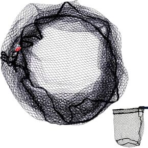 Rubber Coated Replacement Fishing Net Hook Resist for Landing Net Black Large Size in Kuwait