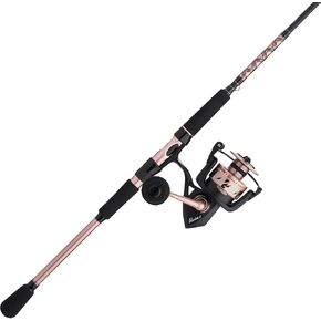 PENN Passion II Spinning Reel and Fishing Rod Combo, Black/Rose Gold in Kuwait