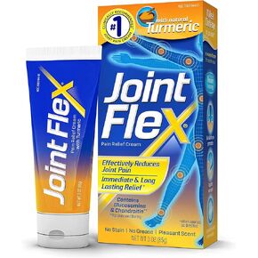 JointFlex Pain Relief Cream With Turmeric, Arthritis Pain Relief, Joint Pain Relief, 3 Ounce Tube in Kuwait