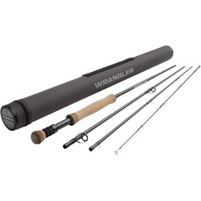 Redington Wrangler Fly Fishing Rod, 4-Piece Fly Rod, Durable Nylon Travel Tube in Kuwait