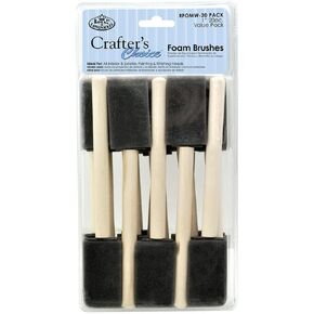 ROYAL BRUSH RFOMW Foam Brushes, 1" in Kuwait
