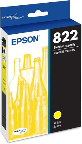Epson 822 Genuine Standard Capacity Yellow Ink Cartridge T822420 in Kuwait