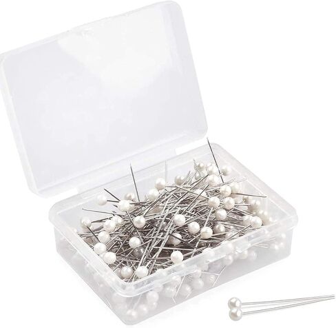 Push Pins, Map pins 600 PCS 1.5 in Pearlized Ball Head Pins Straight Pins Sewing Pins for DIY Sewing Crafts in Kuwait